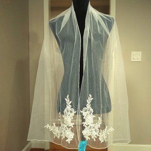 NWT! CLEARANCE! 6 ft Wedding Sash/Scarf/Wrap